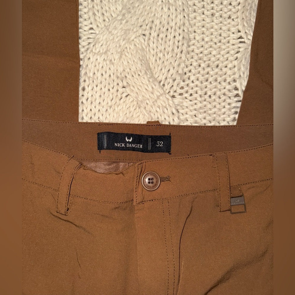 Nick Danger Men's Brown Pant joggers - Picture 3 of 6